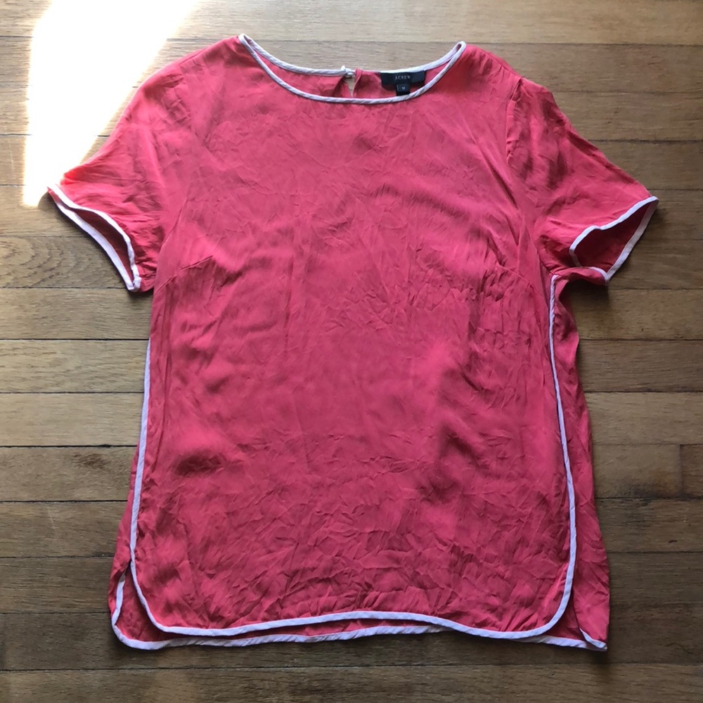 Silk Salmon Tee